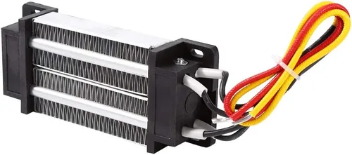 Miniatura 8 de Calentador de aire PTC de 12V Calentador de aire de cerámica Elemento de calefacción 200W DC 12V Calentador de elemento termostático de cerámica