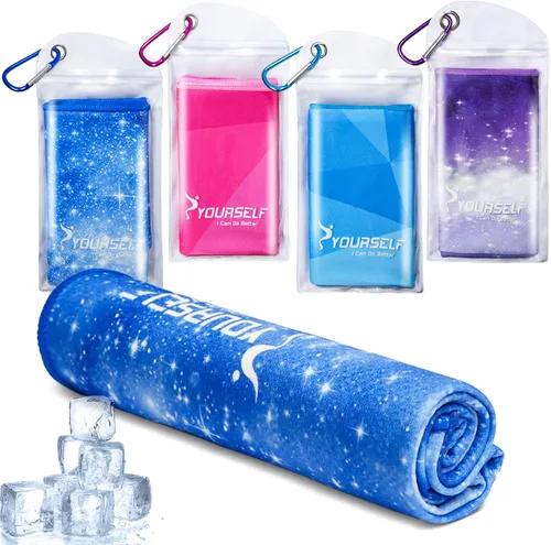 Miniatura 16 de Toalla refrigerante Syourself para un alivio instantáneo: toalla refrescante de 40 pulgadas x 12 pulgadas para jugar bolos o hacer ejercicio o yoga