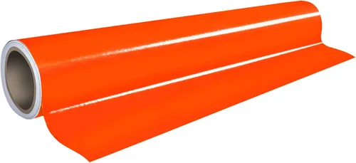 VViViD DECO65 Rollo de Vinilo Adhesivo Permanente Fluorescente Neón para Manualidades de 1 Pie x 5 Pies (1 pie x 5 pies, Amarillo Fluorescente Neón)