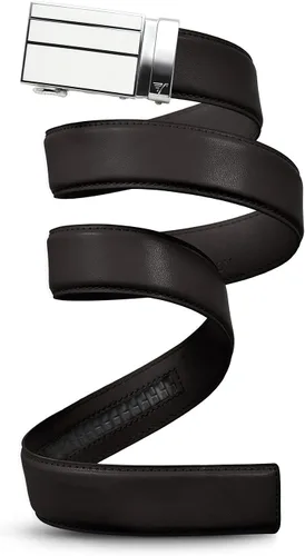 Miniatura 15 de Mission Belt Cinturón de trinquete de cuero para hombre, colección 3Bar