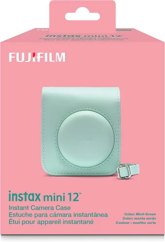 Miniatura 3 de Fujifilm Funda para cámara Instax Mini 12, color verde menta