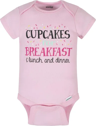 Miniatura 4 de Onesies Brand baby-girls 8-pack Short Sleeve Mix & Match Bodysuits