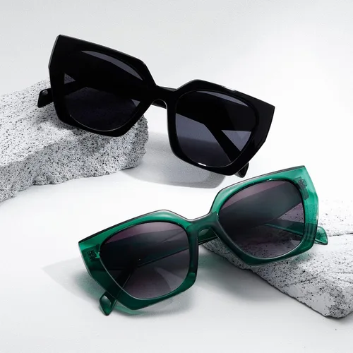Miniatura 7 de Gafas de sol retro para mujer y hombre, cuadradas, modernas, modernas, modernas, con protección UV, parasol