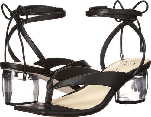 Miniatura 7 de Jessica Simpson Women's Sitelli Ankle Wrap Sandal Heeled
