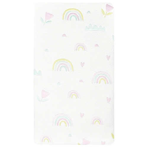 Miniatura 8 de Dream On Me Over The Rainbow - Colchón para cuna y niño pequeño, certificado Greenguard Gold y BSA, con funda extraíble resistente al agua