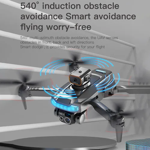 Miniatura 3 de GoolRC Mini dron con control remoto con cámara única Quadcopter plegable sin cabeza con función de evitación de obstáculos Fotografía de gestos