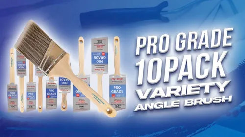 Miniatura 8 de Paquete de 10 pinceles de pintura de alta calidad para pared o decoración de casa, ideal para pintores profesionales y propietarios de viviendas