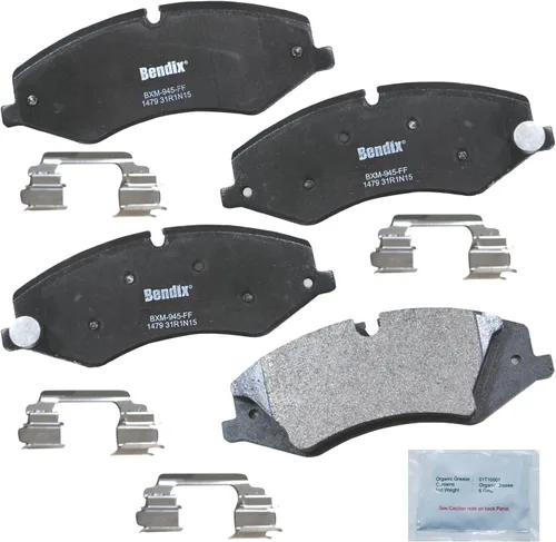Miniatura 398 de Pastillas de freno delanteras cerámicas Bendix Priority1 CFC2302 para Hyundai Elantra 2021, Sonata 2022-2020, Kia K5 2023-2021