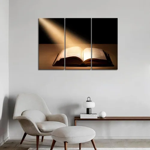 Miniatura 5 de Arte de pared de la Santa Biblia, pintura en lienzo de Jesús cristiano, impresión sobre lienzo, imágenes de religión para decoración del hogar