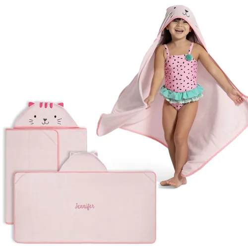 Miniatura 13 de Delta Children Toalla de baño con capucha para niños con bolsillos - Super suave y absorbente - Gran regalo para niños y niñas, Perro Marrón