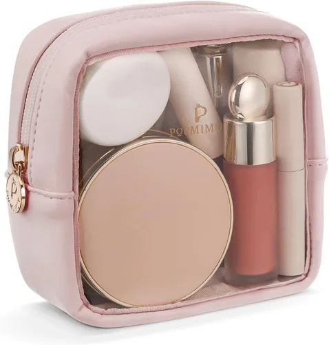 Miniatura 11 de Pocmimut Mini Bolsa de Maquillaje, Bolsa de Maquillaje Transparente para Viaje, Bolsa de Aseo Personal, Monedero, Accesorios para Coche, Cosas