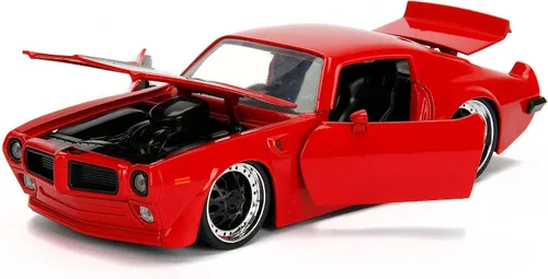 Miniatura 6 de Jada Big Time Muscle 1:24 1972 Pontiac Firebird - Coche fundido a presión, juguetes para niños y adultos