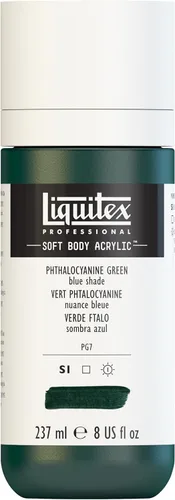 Miniatura 135 de Liquitex Professional Soft Body - Pintura acrílica, botella de 2 onzas (59 ml), blanco titanio Titanio Blanco