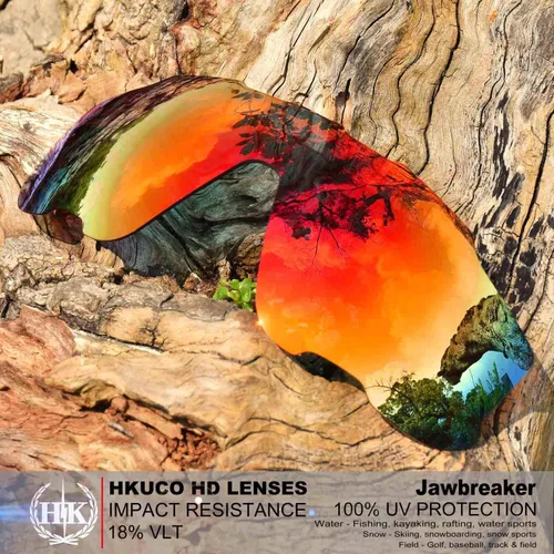 Miniatura 2 de HKUCO - Lentes de repuesto para gafas de sol Oakley Jawbreaker