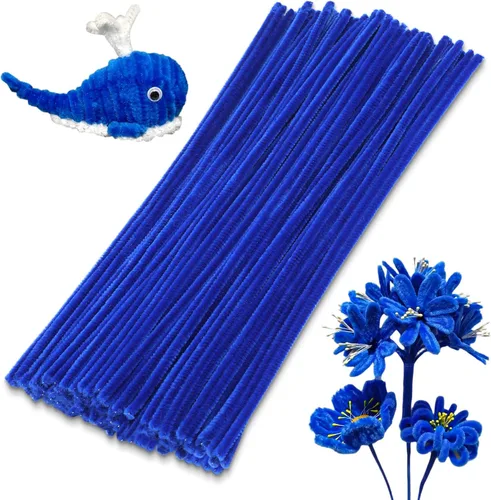 Miniatura 24 de 100 Piezas Limpiapipas Morados, Limpiapipas para Manualidades DIY Artes y Artesanías Decoraciones, Tallos de Chenilla (Morado)