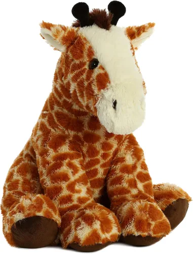 Miniatura 2 de Aurora Peluche de jirafa de peluche - Comodidad acogedora - Acurruces sin fin - Marrón 14 pulgadas