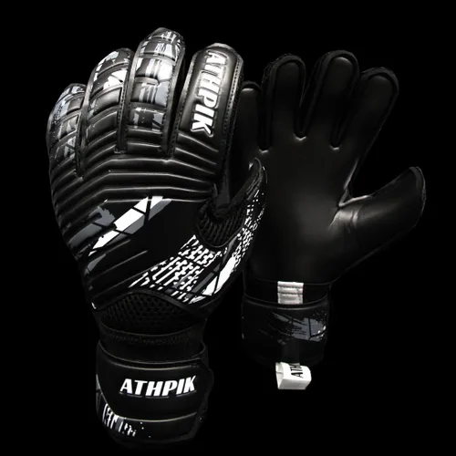 Miniatura 8 de Guantes de portero con protección de dedos profesionales, agarre fuerte para los salvamentos más duros, protección para prevenir lesiones