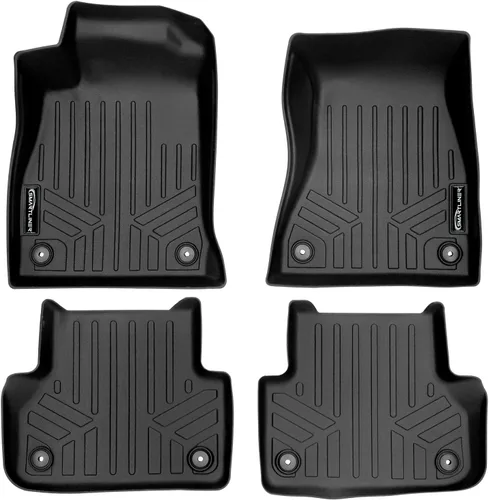 Miniatura 36 de MAXLINER Juego de alfombrillas de piso y forros de primera fila para Audi A4 / S4 Sedan / A4 Allroad 2017-2025