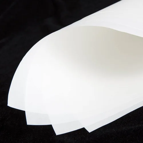Miniatura 7 de Papel de pergamino de 6 x 12 pulgadas, revestimiento de 2 caras, apto para prensa de calor y raspadores, 100 hojas, de Mogobe