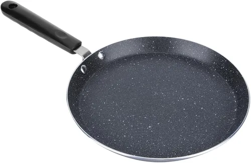 Miniatura 8 de Yosoo Sartén antiadherente, utensilios de cocina de aleación de aluminio de calentamiento rápido con mango a prueba de calor para desayuno