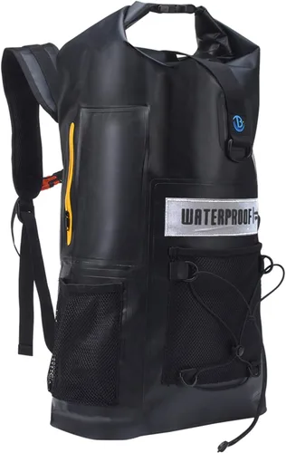 Miniatura 8 de Blueshyhall Mochila seca impermeable de 30 L, cierre superior enrollable, repelente al agua, bolsa de almacenamiento para kayak, rafting, barco
