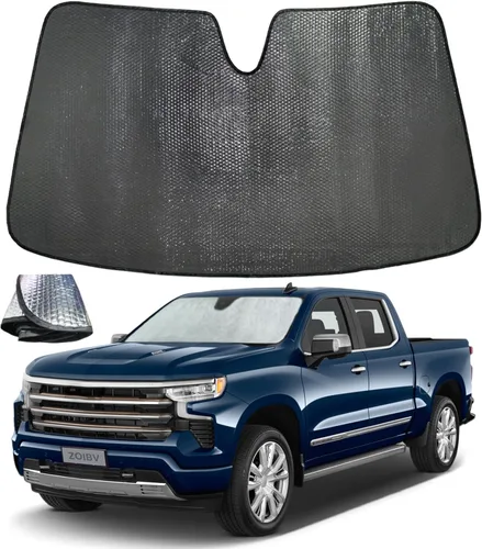 Miniatura 15 de Parasol para parabrisas para BMW X3 2018-2024, 5 capas de burbujas, plegable, grueso, accesorios de protección para visera frontal, bloquea el calor