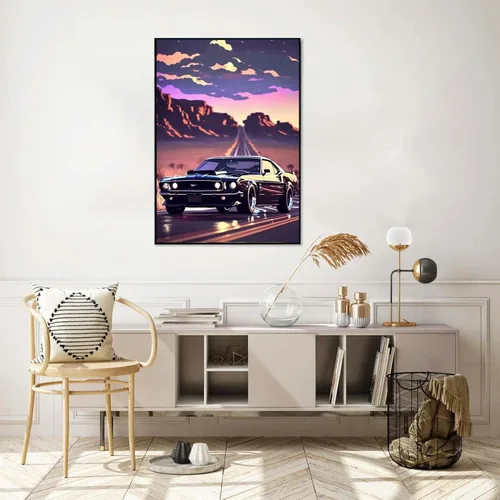 Miniatura 3 de Euibziy Diaomnd Kits de Pintura de Diamantes para Adultos DIY 5D Redondo Taladro Completo Coche Arte de Diamantes Pintura de Diamantes para Adultos