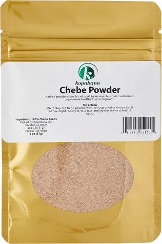 Miniatura 3 de KOPABANA Auténticas semillas de polvo de Chebe de Tchad 100% Croton puro sin mezclar Fuerte y crecimiento Rotura de 2 onzas