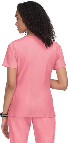 Miniatura 2 de Gretchen Top Heather Soft Pink Heather Soft Pink M, Rosado