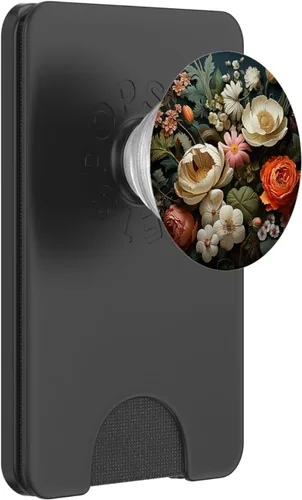 Miniatura 8 de flor floral hermosas flores y hojas verdes PopSockets intercambiables PopGrip