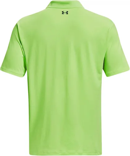 Miniatura 6 de Under Armour Polo para hombre Nylon y Mezcla de Elastano (as1, Alpha, L, Regular, Quirky LimePitch Grey 752), Lima