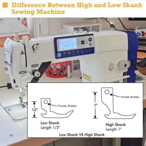 Miniatura 7 de 4 piezas diferentes prensatelas de cremallera P36L P36N P363 S518N compatibles con JUKI Brother Singer Consew típicas máquinas de coser industriales