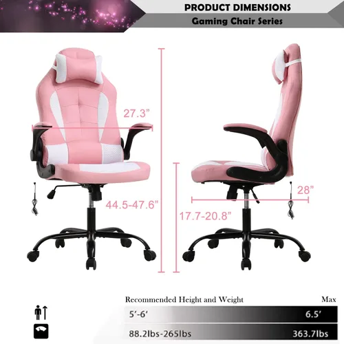Miniatura 2 de Silla de juegos de masaje para adultos, silla de PC, silla de videojuegos, silla de juegos barata, silla de escritorio ergonómica con reposacabezas
