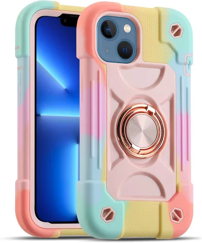 Miniatura 68 de MARKILL Compatible con iPhone Se3/iPhone Se2, Funda para iPhone 6/6S, Funda para iPhone 7/iPhone 8 de 4.7 Pulgadas con Soporte Anular, Funda