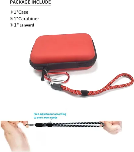 Miniatura 5 de BUISAMG (Solo estuche) Estuche de almacenamiento de 510 hilos, bolsa de batería de transporte Estuche para bolígrafo Estuche de viaje pequeño, bolsa