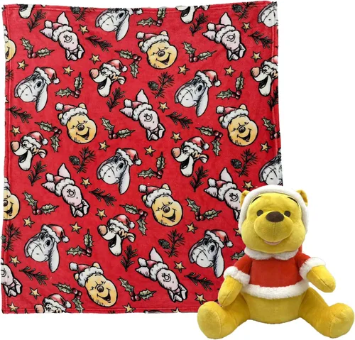 Miniatura 16 de Northwest Mickey Mouse Comic Pop Character Hugger Juego de Almohada y Manta Tipo Throw de Tacto Sedoso, 40" x 50