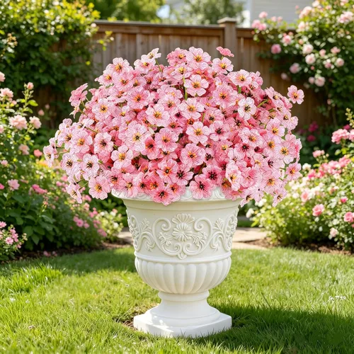 Miniatura 90 de AmyHomie 16 paquetes de flores artificiales de eucalipto negro para exteriores, resistentes a los rayos UV, flores sintéticas que no se decoloran