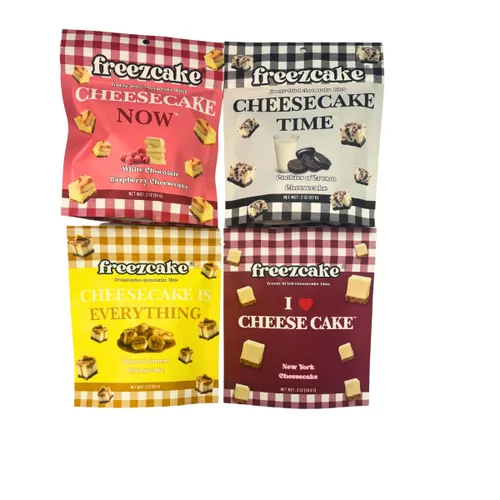 Miniatura 5 de Muestreadores de paquetes de regalo Paquete de sabores variados Freezcake Bocadillo viral liofilizado Tarta de queso estable en almacenamiento