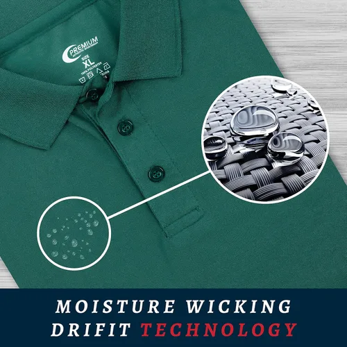 Miniatura 4 de Premium Wear Boys High Moisture Wicking Polo T Shirts