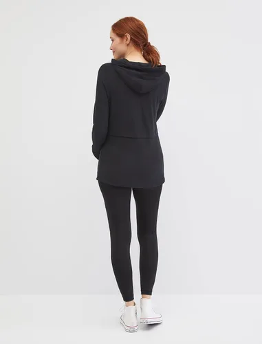 Miniatura 5 de Motherhood Maternity Sudadera con capucha de lactancia para mujer