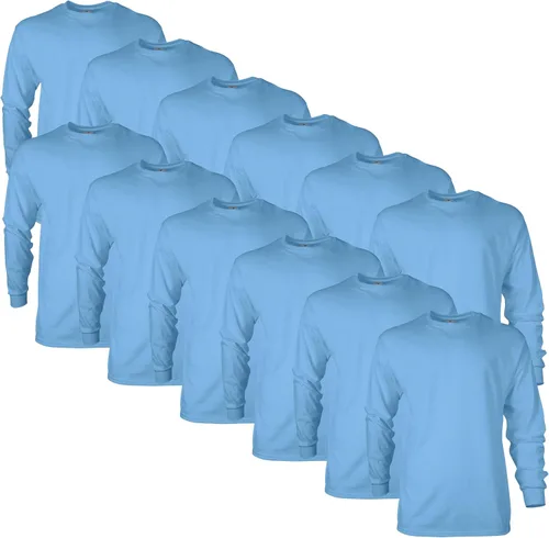 Miniatura 125 de Gildan - Camiseta de manga larga de algodón ultra estilo G2400 para adultos, paquete múltiple
