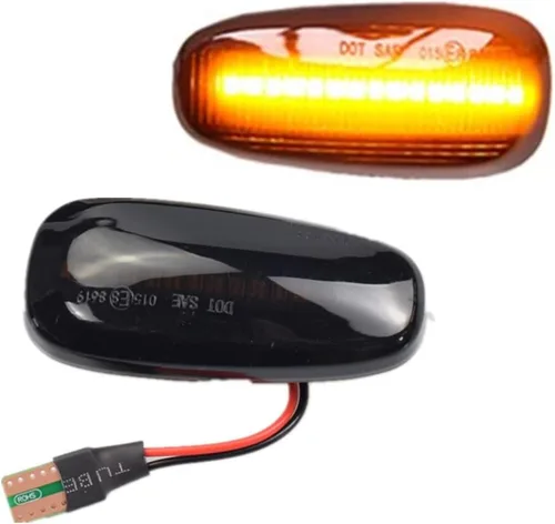 Marcador lateral Led Guardabarros delantero Luz de marcador lateral Luz intermitente secuencial Lámpara de señal de giro para Opel para Zafira A