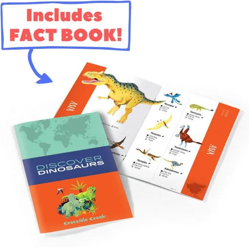 Miniatura 2 de Crocodile Creek, Puzzle Descubre dinosaurios