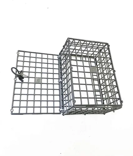 Miniatura 3 de Paquete de 4 cajas plegables de plástico KUFA de 7 x 5 x 3.5 pulgadas para cebo para cangrejos EL-10x4