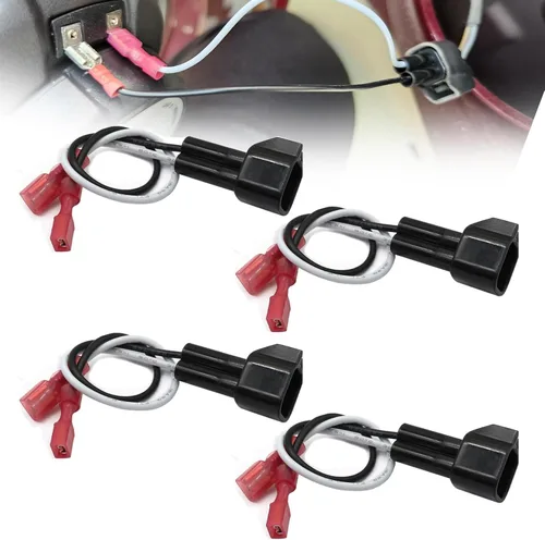 SecosAutoparts Conector Adaptador de Arnés de Cable de Altavoz, para Arnés de Altavoz 4 piezas 72-5600, Compatible con Ford F150 F250 Escape