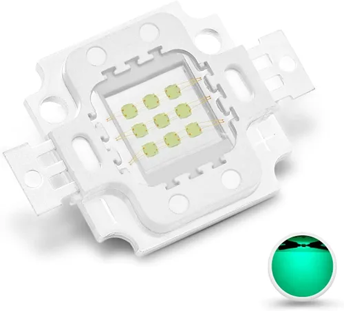 Miniatura 12 de CHANZON Foco LED de alta potencia de 10W con chip infrarrojo (IR 850nm / Entrada 900mA / DC 5V - 6V / 10 vatios) SMD COB Diodo emisor de luz para O)