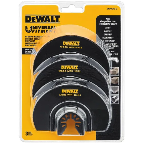Miniatura 2 de DEWALT DWA4212-3 Cuchilla oscilante de corte a ras de 3