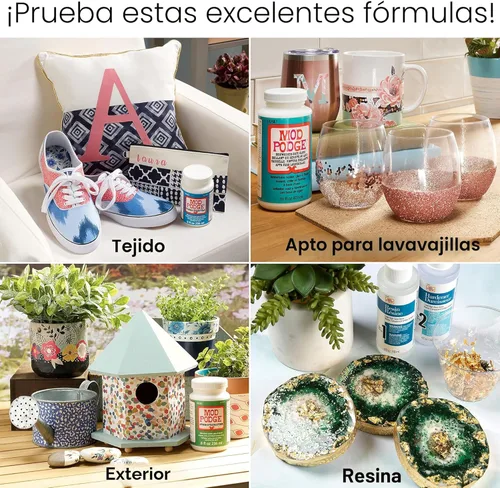 Miniatura 3 de Mod Podge – Sellador a base de agua, pegamento y acabado (8 onzas), CS11301 acabado mate