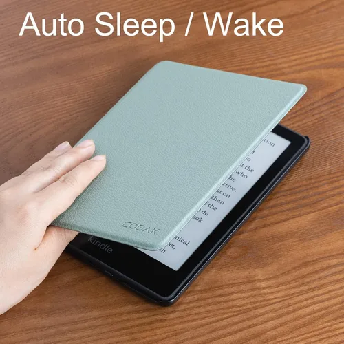 Miniatura 5 de CoBak Funda para Kindle Paperwhite: funda de piel sintética con función de encendido automático para Kindle Paperwhite de 11.ª generación de 6.8