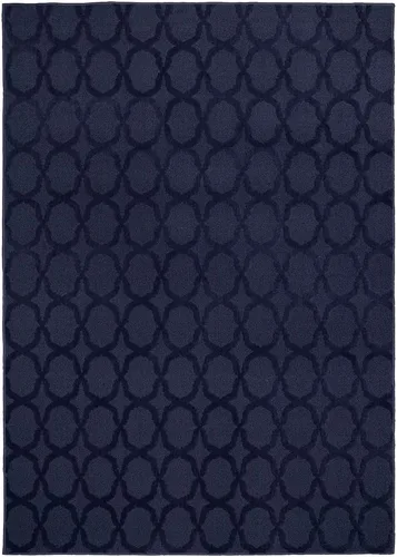 Miniatura 216 de Garland Rug Sparta - Alfombra antideslizante de polipropileno de 2 pies x 12 pies, color negro, ideal para salas de estar y pasillos, elegante